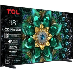Televizor TCL QD-MiniLED 98Q6C, 248 cm, Smart Google TV, 4K Ultra HD, 144Hz, Onkyo - imagine 3