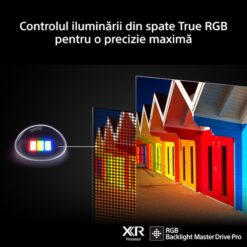 Televizor Sony BRAVIA XR 7 II True RGB LED 55XR75M2, 139 cm, Smart Google TV, 4K Ultra HD, 120Hz, Clasa E (Model 2026) - imagine 10