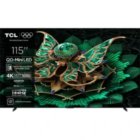 Televizor Mini LED Smart TCL 115C7K, Ultra HD 4K, 291cm
