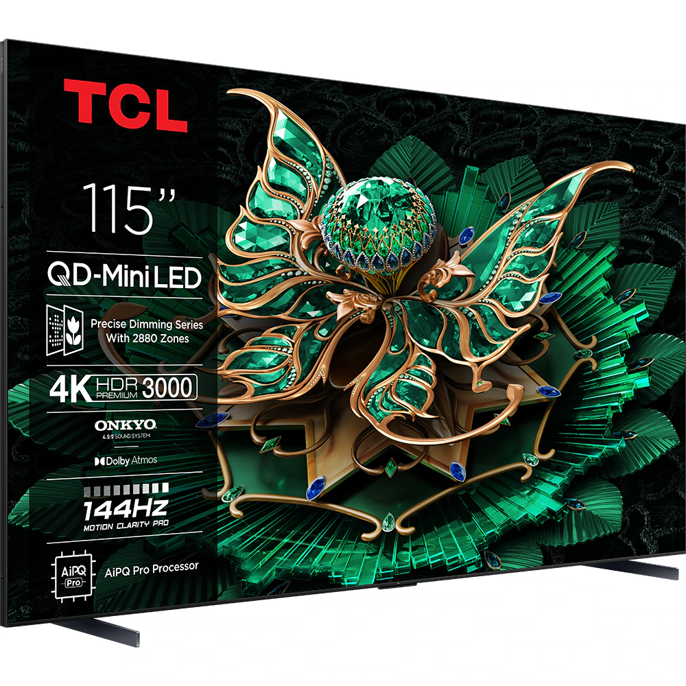 Televizor Mini LED Smart TCL 115C7K, Ultra HD 4K, 291cm - imagine 3