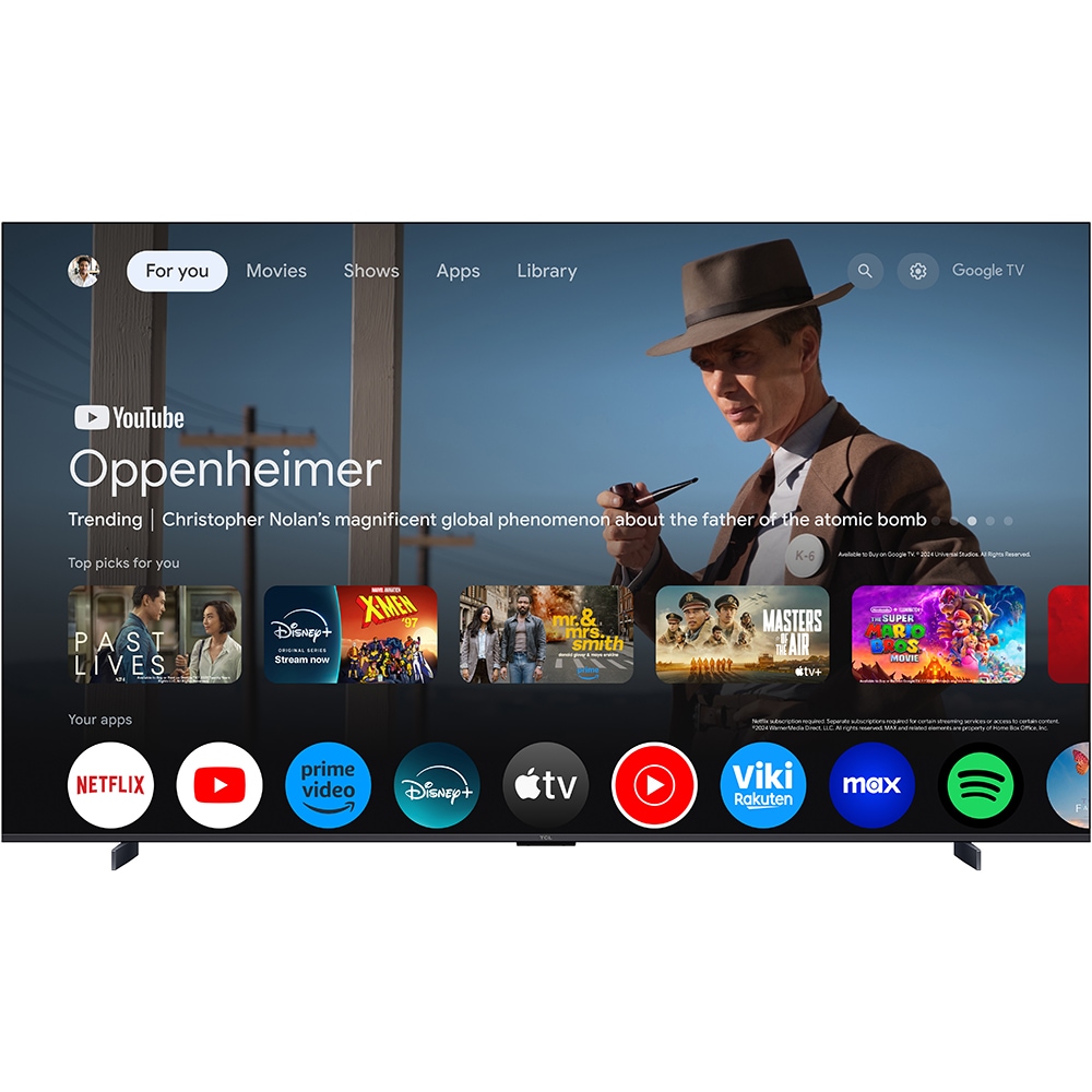 Televizor TCL QLED 98P89K, 248 cm, Smart Google TV, 4K Ultra HD, 144Hz, Onkyo - imagine 8