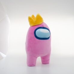 YUME AMONG US OFFICIAL 12 PLUSH WITH ACCESSORY PINK WITH CROWN