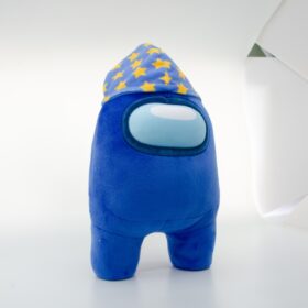YUME AMONG US OFFICIAL 12 PLUSH WITH ACCESSORY BLUE WITH WIZARD HAT