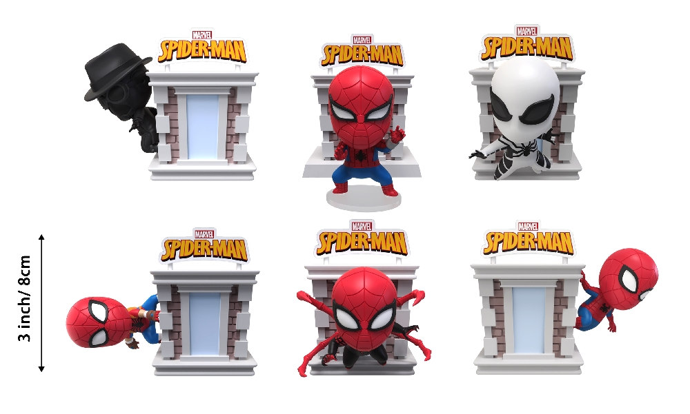 YUME HEROBOX SPIDER-MAN TOWER ASSORTMENT
