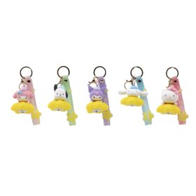 YUME HELLO KITTY KEYCHAIN & STRAP LIGHT-UP STAR SERIES