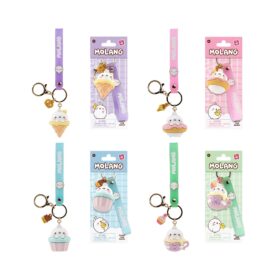 YUME MOLANG KEYCHAIN & STRAP SNACK TIME SERIES