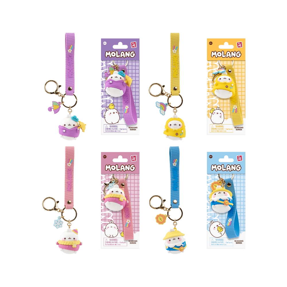 YUME MOLANG KEYCHAIN & STRAP WEATHER SERIES