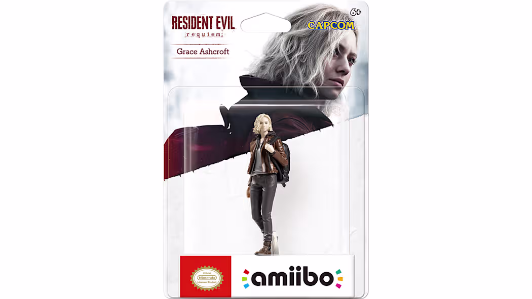 AMIIBO RESIDENT EVIL REQUIEM GRACE ASHCROFT