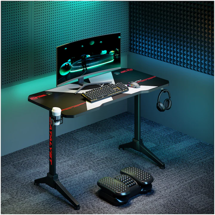 Birou gaming Serioux Catalyst, 1200x600x750mm - imagine 7