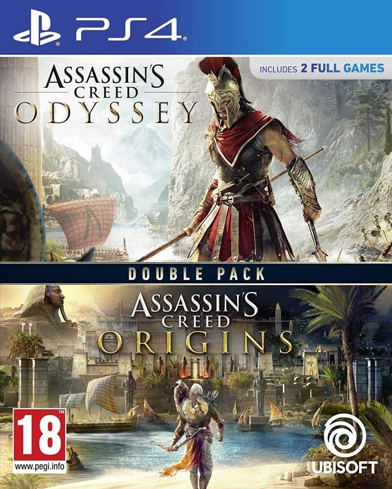 COMPILATION ASSASSINS CREED ORIGINS AND ODYSSEY PS4