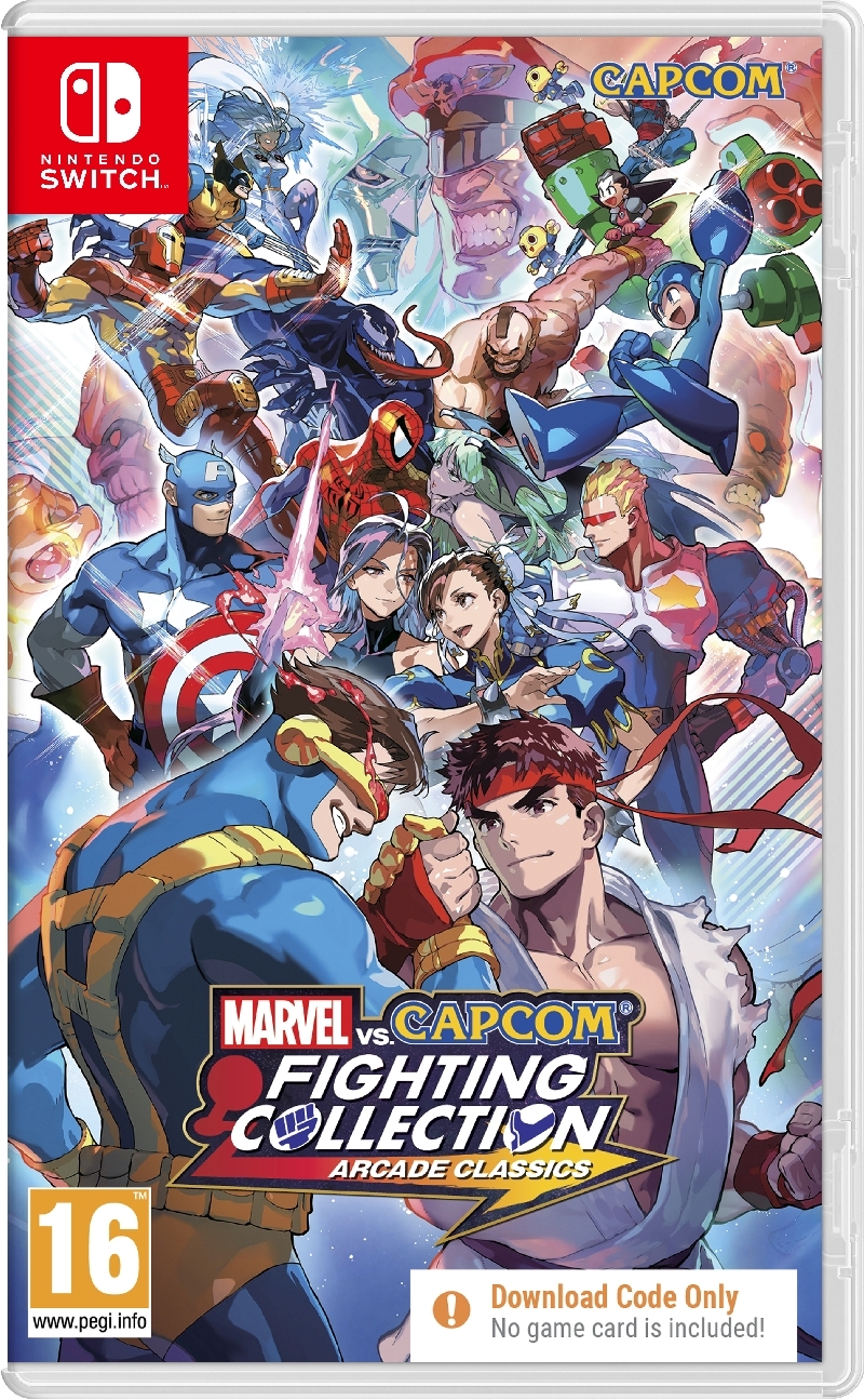 MARVEL vs CAPCOM FIGHTING COLLECTION ARCADE CLASSICS (CODE IN A BOX) Nintendo Switch