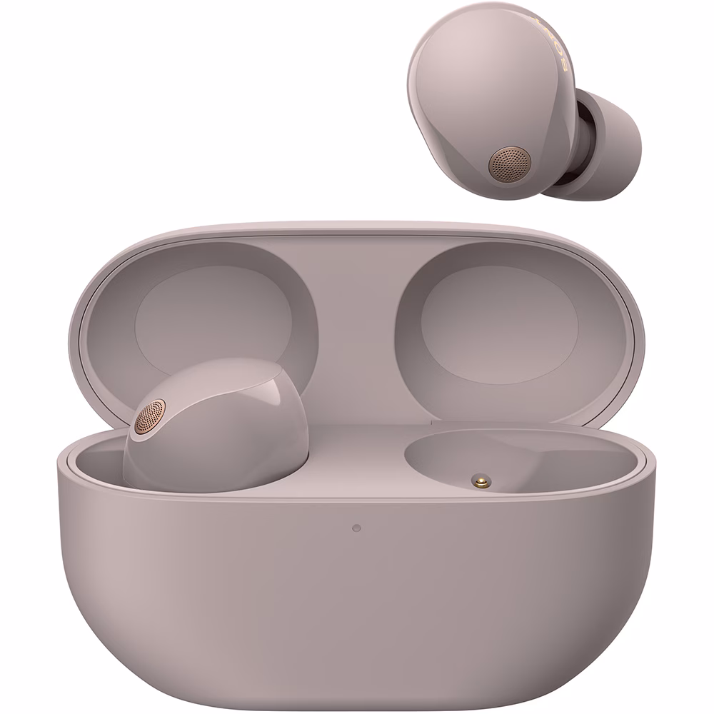 Casti SONY WF-1000XM5P, True Wireless, Bluetooth, In-ear, Microfon, Noise Cancelling, roz
