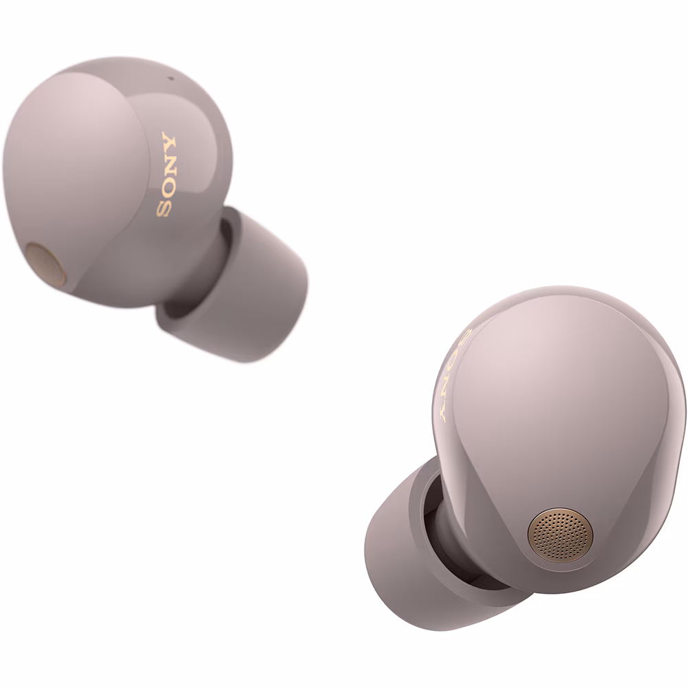 Casti SONY WF-1000XM5P, True Wireless, Bluetooth, In-ear, Microfon, Noise Cancelling, roz - imagine 2