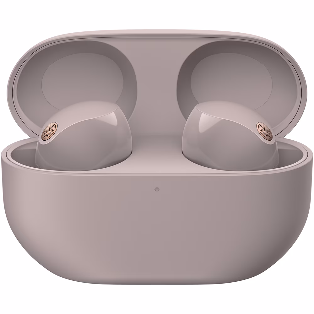 Casti SONY WF-1000XM5P, True Wireless, Bluetooth, In-ear, Microfon, Noise Cancelling, roz - imagine 3
