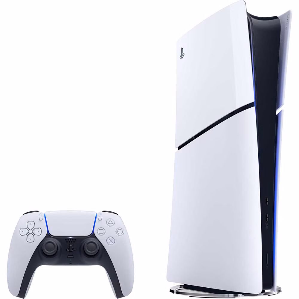 Consola PlayStation 5 Slim Digital Edition (PS5) 825GB, E-Chassis, White - imagine 3