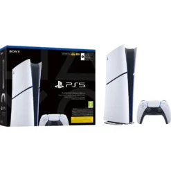 Consola PlayStation 5 Slim Digital Edition (PS5) 825GB, E-Chassis, White - imagine 2